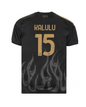 Juventus Pierre Kalulu #15 Maglia Gara Terza Repliche 2026-27 Maniche Corte Juventus Pierre Kalulu #15 Maglia Gara Terza Repliche 2026-27 Maniche Corte